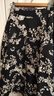 ROEYSHOUSE罗衣复古怀旧提花半身裙女秋装新款优雅花色大摆中长裙09880 花色 S 实拍图