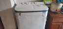 小鸭 洗+脱15公斤大容量半自动洗衣机小型家用 双桶双缸波轮洗衣机洗脱两用带甩干 臭氧款(洗涤9公斤+脱水6公斤) 实拍图