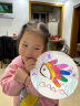 弥鹿（MiDeer）可水洗幼儿园画笔男孩女孩宝宝绘画涂鸦工具小锥头水彩笔套装36色儿童节礼物 实拍图