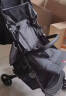 好孩子（gb）婴儿车可坐可躺轻便折叠婴儿推车宝宝遛娃避震伞车 D678深灰 实拍图