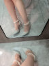 Lily Wei【灵犀】高跟鞋闪闪细跟珍珠链水晶鞋大小码单鞋女高级感 银色跟高8厘米 37 晒单实拍图