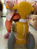锋达玩具 儿童平衡车幼儿滑行车学步车1-3岁宝宝扭扭车带音乐玩具车可坐人 黄色 实拍图