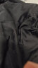 GXG男装 商场同款黑色微阔提花工艺短袖衬衫时尚 2023年夏季新款 黑色 170/M 晒单实拍图