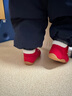 月星童鞋 日本进口手工制获奖鞋 儿童学步鞋男童机能鞋女童关键鞋 红色-加绒款 20 (内长12.5cm适合脚长12cm) 实拍图