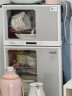 美的（Midea）消毒柜家用 厨房餐具碗柜碗筷茶杯消烘一体机 小型立式 婴儿奶瓶 77L三层 高温二星级 80G05 晒单实拍图