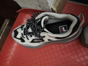 FILA斐乐跑步鞋男鞋女鞋情侣鞋掠夺者 2休闲鞋慢跑运动鞋 【女款】黑/南极灰-BA 36.5 实拍图