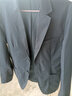 七匹狼西服男士外套时尚休闲净色上衣商务便西夹克男士衣服男装 藏青 170/88A(L)  实拍图