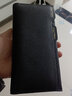 英皇保罗Polo长款钱包男士多卡位卡包男牛皮防盗刷皮夹驾驶证套 黑色荔枝纹-防盗刷【可放驾驶证】 实拍图