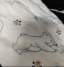 童泰四季5月-4岁婴儿男女内衣套装TS33J471 蓝色 90cm 晒单实拍图