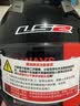 LS2双镜片揭面盔电动摩托车头盔男女高清耐磨赛车四季通用 FF370 亮黑 L（建议55-56头围） 实拍图