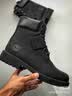 添柏岚（Timberland）官方踢不烂男鞋马丁靴户外黑色牛皮防水 19039W/黑色  正常脚型推荐小半码 41 实拍图