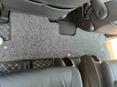 指南针 适用本田奥德赛脚垫艾力绅东风混动汽车大包围七座7座全包围专用 大版双层三排（黑色+黑色毯丝） 实拍图
