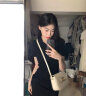 GARNUO法式赫本风黑色Polo领连衣裙子女夏季2024新款高级感收腰气质长裙 黑色 S 晒单实拍图