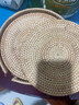 半物生活餐垫隔热垫手工编织藤编碗垫创意餐桌垫盘子垫锅垫茶杯垫家用垫子 20cm6个套装带收纳筐 实拍图