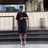 啄木鸟冲锋衣男春秋季新款防风防水登山旅游外套情侣夹克上衣服 月光蓝【单衣】 XL 实拍图