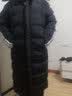 抹茶清歌运动棉服男长款过膝加厚棉衣大衣保暖防寒服棉袄冬训情侣亲子外套 黑色 XL175/180 实拍图