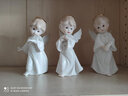 福美林(FUMEILIN)福美林欧式陶瓷人物小天使摆设家居装饰品陶瓷工艺品摆件装饰摆件 B款(纯白HW-TS-12) 实拍图