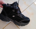 斯凯奇（Skechers）女鞋春加绒厚底老爹鞋中帮雪地靴防滑休闲鞋167338 实拍图