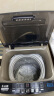 志高（CHIGO）6.5kg全自动洗衣机 家用小型波轮 洗脱一体机大容量 洗烘一体  公寓宿舍出租房 6.5公斤咖啡金【蓝光洗护+风干洁桶+强电机】 实拍图
