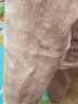 美标珊瑚绒睡衣套装女秋冬新款加厚保暖舒棉绒可外穿法兰绒家居服 香芋紫 XL 晒单实拍图