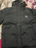 红蜻蜓（RED DRAGONFLY）棉服男冬季加厚连帽棉袄时尚休闲防风保暖防寒舒适男外套黑色S 实拍图