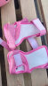 京东京造  儿童头盔护具套装 轮滑溜冰滑板平衡车自行车护具7件套 粉色 晒单实拍图