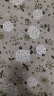 棉麻布料印花棉麻布料手工diy布头桌布沙发窗帘布麻布花布背景布 蒲公英 实拍图