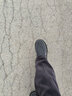 回力男鞋帆布鞋透气运动休闲鞋一脚蹬低帮潮流板鞋 WXY-B011Z 黑灰 44 实拍图