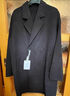 伯爵卓尔高端全羊毛双面呢大衣100%男士2025秋冬季新款中长款通勤男装外套 黑色 【常规款-无内胆】 2XL (185) 实拍图