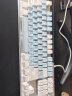黑爵（AJAZZ）刺客Ⅱ合金机械键盘AK35i PBT版 白蓝色 茶轴 可爱女生 游戏 背光 办公 电脑 笔记本 吃鸡键盘 实拍图