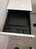 来福士活动柜文件柜矮柜办公打印机柜抽屉柜移动储物柜桌下小柜子带锁 圆弧-三抽-白色 0.8mm 实拍图