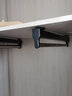浅居裤架伸缩滑轨顶装裤抽拉式衣架挂衣杆衣柜内置挂裤子裤挂轨道五金 旗舰款【柜深>56】黑色1个 实拍图