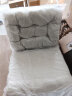新颜值主义懒人沙发单人沙发椅卧室床上坐椅靠背椅阳台折叠沙发YZ211 奶油白【免洗科技布】90cm宽 晒单实拍图