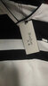 汉角 男士长袖t恤冬季加绒加厚衣服秋装纯棉上衣v领打底衫保暖秋衣男 凯迪9247【秋款】白色 L/170【105-120斤穿】 实拍图