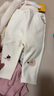 巴拉巴拉宝宝长裤女童婴儿裤子秋冬休闲裤儿童打底裤加绒男童 奶白10501 80cm 实拍图