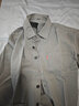 皮尔卡丹（pierre cardin）【5万+已加购】纯棉免烫衬衫男士长袖宽松休闲工装衬衣外套春秋男 绿色 L 50/170 推荐【116-129斤】 实拍图