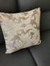 思篇欧式奢华提花沙发抱枕加厚布艺客厅靠垫套大号床头靠背办公室腰枕 米色欧花(雪尼尔提花) 50*50cm抱枕套+枕芯 实拍图