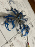 龙零金属机械成人diy拼装模型玩具3D立体积木拼图创意手工生日礼物男 蓝魔蝎拼装包+工具 实拍图