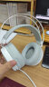 雷柏（Rapoo） VH160S 有线耳机 虚拟7.1声道电竞游戏 USB电脑耳麦  头戴式立体环绕声 白色 实拍图