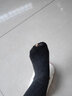 俞兆林打底裤女加绒加厚秋冬竖条纹纯色棉质外踩脚保暖袜女士连脚一体裤 深灰  350克加绒 连脚款 实拍图
