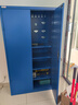 信京工具柜车间重型储物柜带挂板铁皮柜加厚工厂收纳柜 纯蓝网四板 实拍图