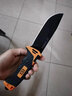 戈博贝尔求生刀 贝尔求生刀戈博贝爷美国贝尔求生刀戈博荒野求生 黑色 +(求生绳子) 实拍图