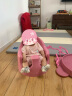 anbebe 安贝贝多功能宝宝餐椅便携式婴儿学坐椅儿童吃饭桌椅座椅沙发椅 粉餐椅+固定带+礼包 实拍图