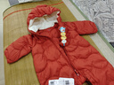 巴拉巴拉童装婴儿连体羽绒服轻薄羽绒服宝宝衣服2025冬装抱衣爬服男童女童 红色糖葫芦-白鸭绒 66 cm-充绒量33g 实拍图