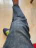 海澜之家（HLA）直筒牛仔裤男含薄荷纤维凉感休闲薄款裤子男 蓝灰牛过渡色（中）02 175/88A(34) 推荐72-75kg 晒单实拍图
