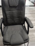 双木马 电脑椅家用办公椅子简约麻将椅会议椅宿舍座椅靠背椅可躺老板椅 布艺-烟灰 标准可躺款[无脚托+无腰枕] 实拍图
