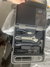 HOTO手电钻钻家用工具箱套装维修套装电动螺丝刀五金工具箱 实拍图