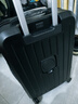 贝初众行李箱小型登机箱女次日达拉杆箱旅行箱男密码箱大学生大容量皮箱 经典黑【升级多功能】加厚款 24英寸 【四季常用】侧把手挂钩 实拍图