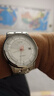 爱沃驰瑞士品牌IW手表男机械表防水超薄男士手表进口机芯全自动商务男表 银白钢带/进口机芯+原装表带 实拍图