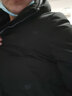 雅鹿羽绒服男士短款爸爸装冬季加厚保暖外套休闲时尚中老年人防寒衣服 灰绿色 90白鸭绒+可脱卸连帽 XL (180) 推荐体重130-150斤 实拍图